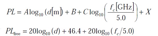 WINNER II Path Loss Equation RAYmaps